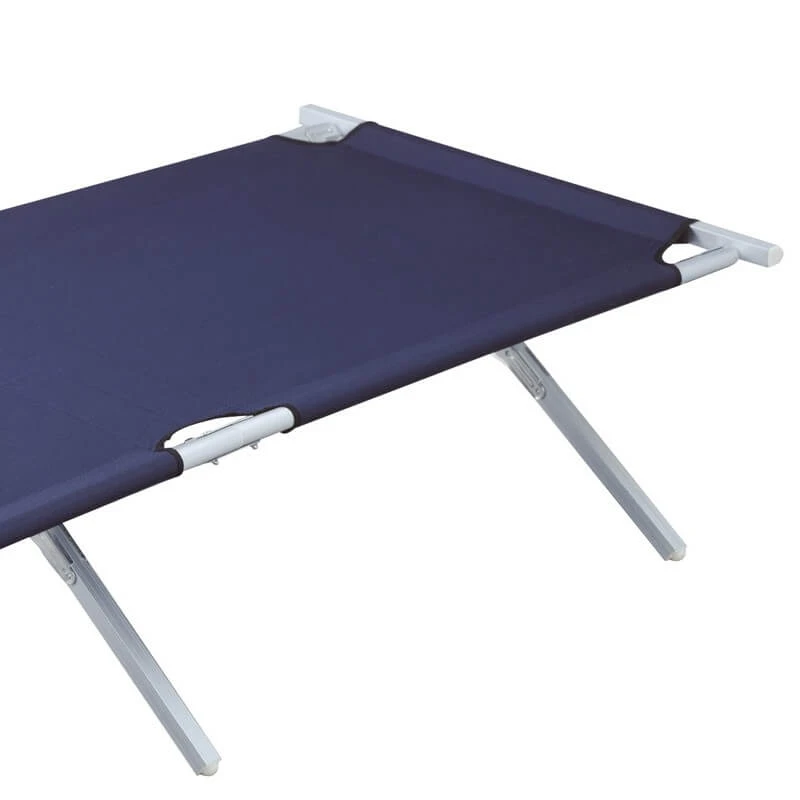 LIT DE CAMP ALU BLEU â Image 2